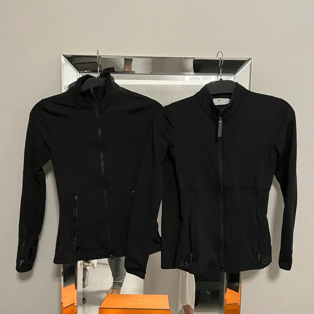 Two Adidas by Stella McCartney Zip Ups | XS